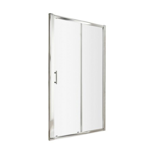 ICE Chrome 1000mm Sliding Shower Door 6mm Glass (1850mm)