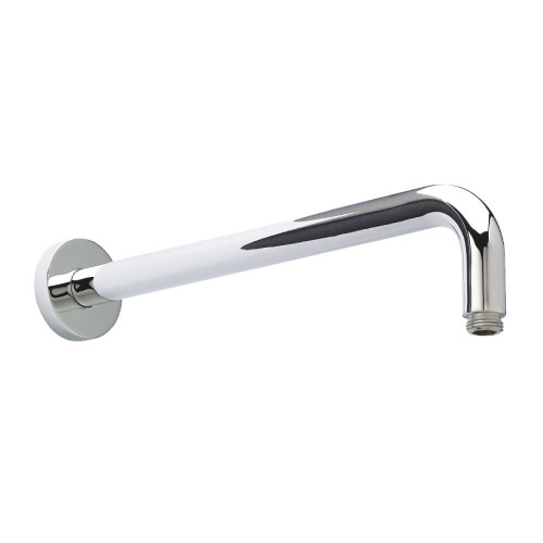 Round Chrome Wall Mounted Shower Arm 300mm