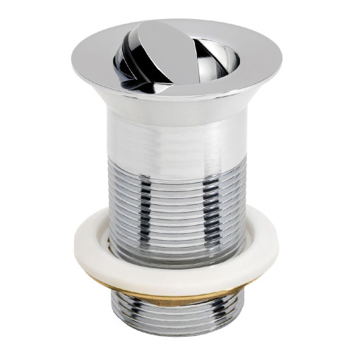 Flip Top Chrome Basin Waste (Unslotted)