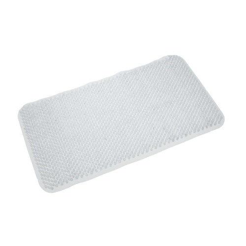 Comfort PVC Bath Mat - Clear 650mm x 370mm