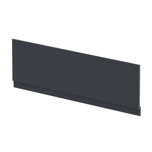 Soft Black 1800mm Bath Front Panel & Plinth