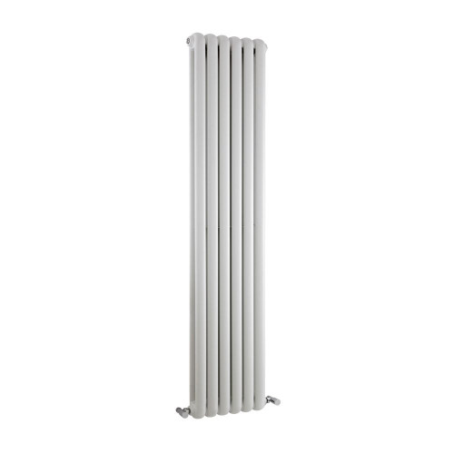 Salvia Designer Radiator 383mm x 1500mm - High Gloss White