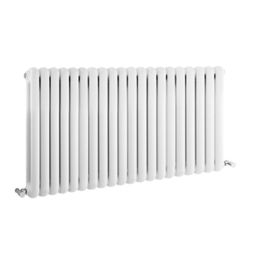 Salvia Designer Radiator 1223mm x 635mm - High Gloss White
