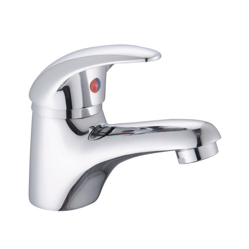 J-Dallas Chrome Basin Mono Mixer & Slotted Sprung Basin Waste