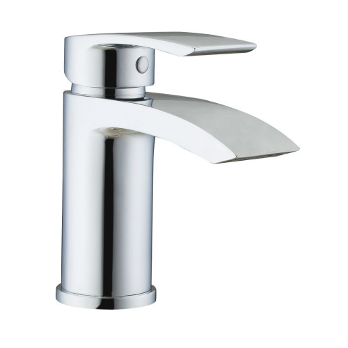 Khloe Chrome Basin Mono Mixer & Slotted Sprung Basin Waste