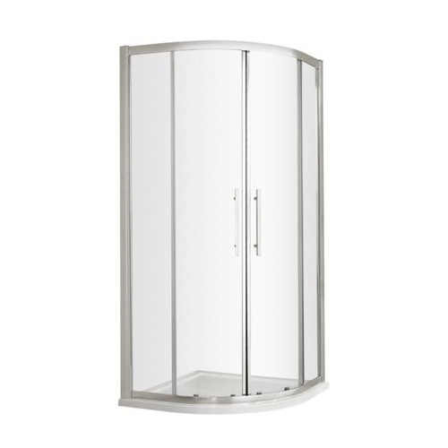 Hudson Reed Apex Chrome 900mm Quadrant Shower Enclosure - (8mm Enclosure Only)