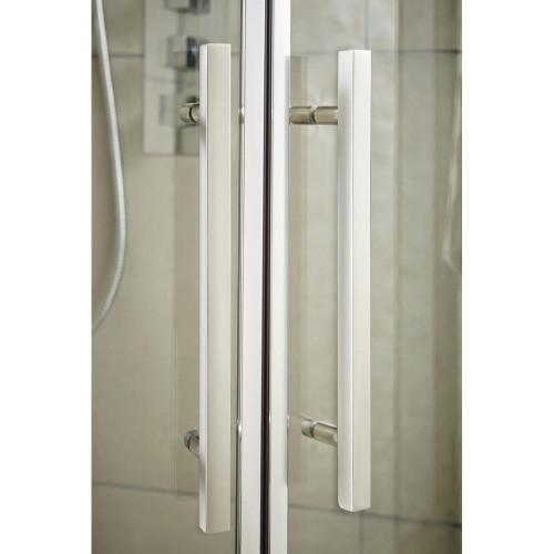 Apex 1000mm x 700mm Sliding Door Rectangular Enclosure Package With ...