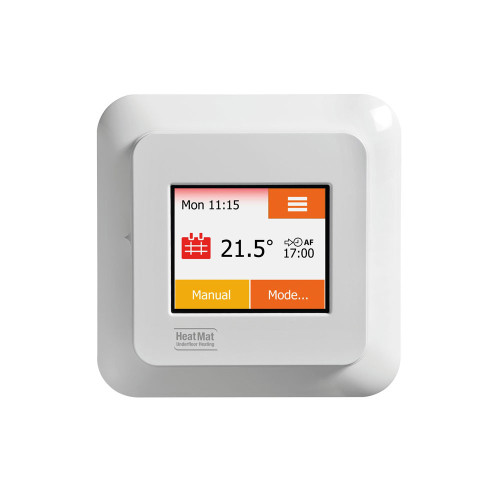 NGTouch White Thermostat with Colour Screen - 16A