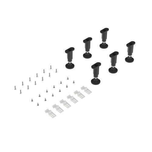Pack Of 6 Legs/Clips & Screws To Suit Pearlstone Shower Trays