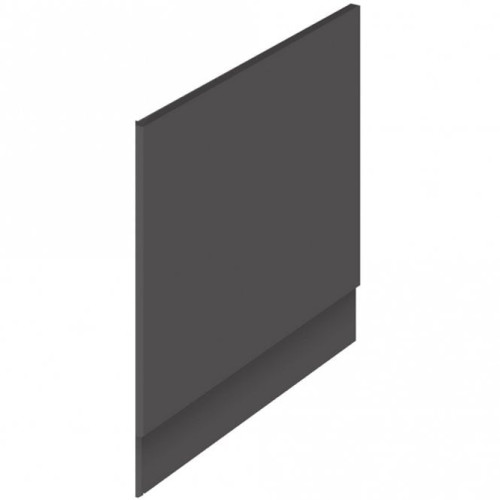 Grey Gloss 800mm Bath End Panel & Plinth