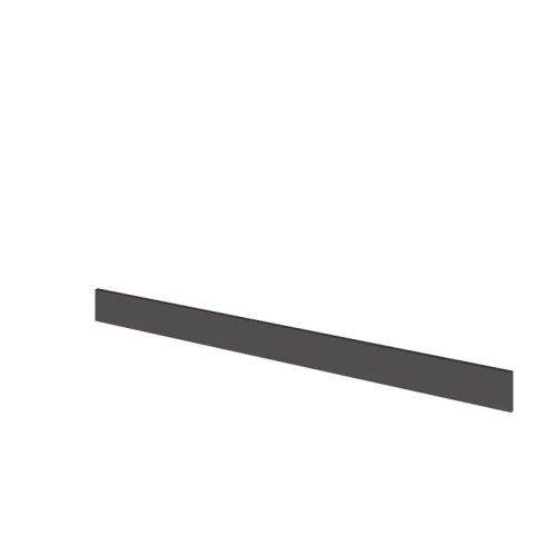 Hudson Reed Fusion Grey Gloss 2000mm Continuous Plinth
