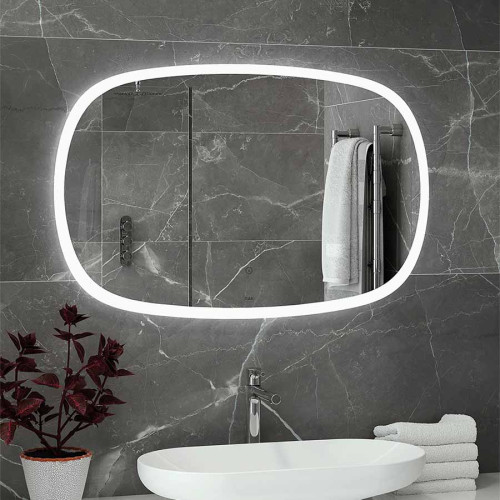 RAK Deco 800x600mm LED Landscape Mirror with Demister