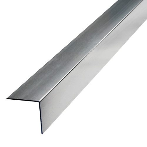 PVC Chrome 25mm x 25mm x 2500mm Corner Trim