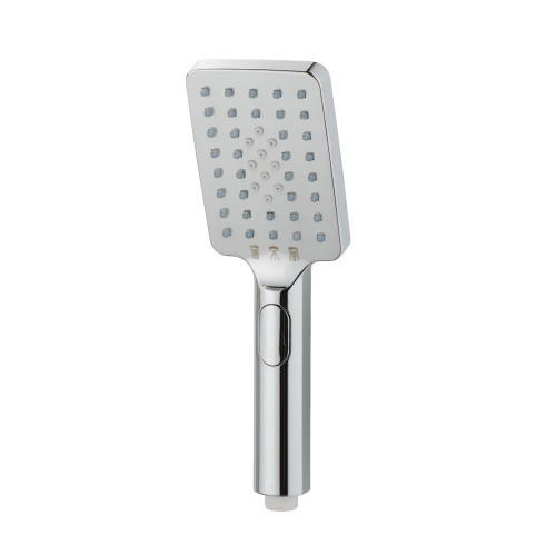 Square Chrome 3 Mode Select Technology Shower Handset