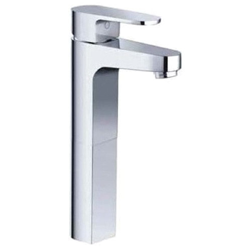 Central Chrome High Rise Basin Mono Mixer & Slotted Sprung Basin Waste
