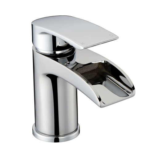 Vespa Chrome Basin Mono Mixer & Slotted Sprung Basin Waste