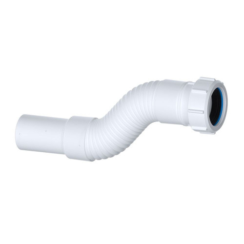 Viva Sanitary 1 1/4" Flexible Fitting - Compression x Plain Spigot