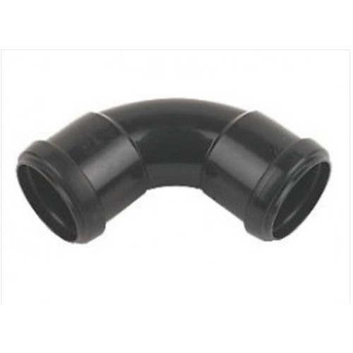 Push-Fit 92.5 Degree Swept Bend 40mm Black