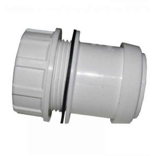 Push-Fit Tank Connector 40mm White