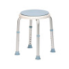 Round Adjustable Bath/Shower Stool with Rotating Seat
