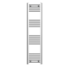 ProTek 1200mm x 300mm Chrome Heated Towel Rail