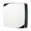 Breeze Chrome Wall Mounted Bathroom Fan with Timer & Humidity Sensor
