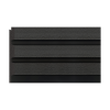 Charcoal 3D Waterproof Wall Panel 300mm x 2600mm x 12mm
