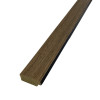 Natural Oak 3D Waterproof Wall Panel Trim LH 42mm x 2600mm x 12mm
