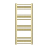 ProTek 1200mm x 500mm Brushed Brass Heated Towel Rail
