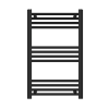 ProTek 800mm x 500mm Black Heated Towel Rail