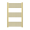 ProTek 800mm x 500mm Brushed Brass Heated Towel Rail