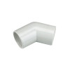 Floplast White Overflow 135 Degree Bend 21.5mm OS12