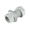 Floplast White Overflow Straight Tank Connector 21.5mm OS14