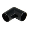 Floplast Black Overflow 90 Degree Bend 21.5mm OS11B