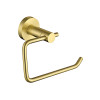 Gemini Brushed Brass Toilet Roll Holder