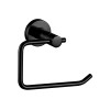 Taurus Matt Black Toilet Roll Holder