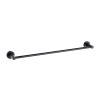 Taurus Matt Black Single Towel Rail