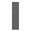 Sienna Single Panel Anthracite Designer Radiator 1800mm x 452mm