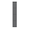 Athens Anthracite Oval Single Radiator 1800mm x 300mm