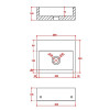 Sanctuary Venato White Cloakroom Marble Basin