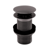 Gunmetal Dome Sprung Basin Waste (Unslotted)