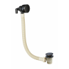 Gunmetal Freeflow Bath Filler with Easy Clean Sprung Waste & Overflow