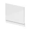 White Gloss 800mm Bath End Panel & Plinth