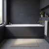 Soft Black 1700mm Bath Front Panel & Plinth