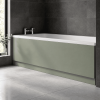 Satin Green 1700mm Bath Front Panel & Plinth