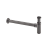 Minimalist Gunmetal Basin/Bidet Bottle Trap