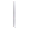 Brushed Brass Shower Screen Flipper Deflector Panel 275mm S8