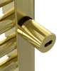 ProTek 1200mm x 600mm Brushed Brass Heated Towel Rail