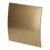 Airflow Turbo Brushed Brass Extractor Fan With Timer & Cover