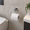 Cubix Chrome Toilet Roll Holder